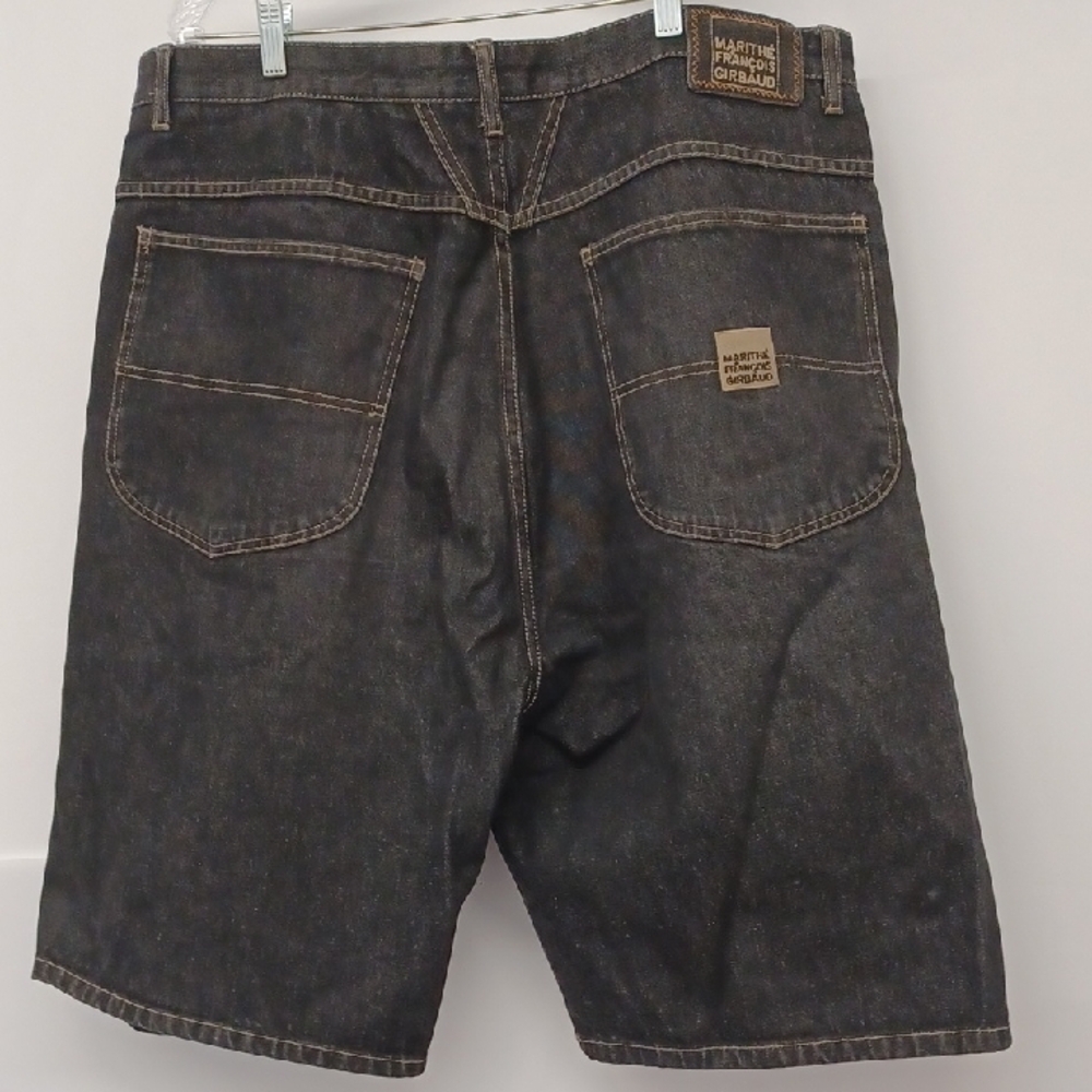 Men's Black Denim Shorts